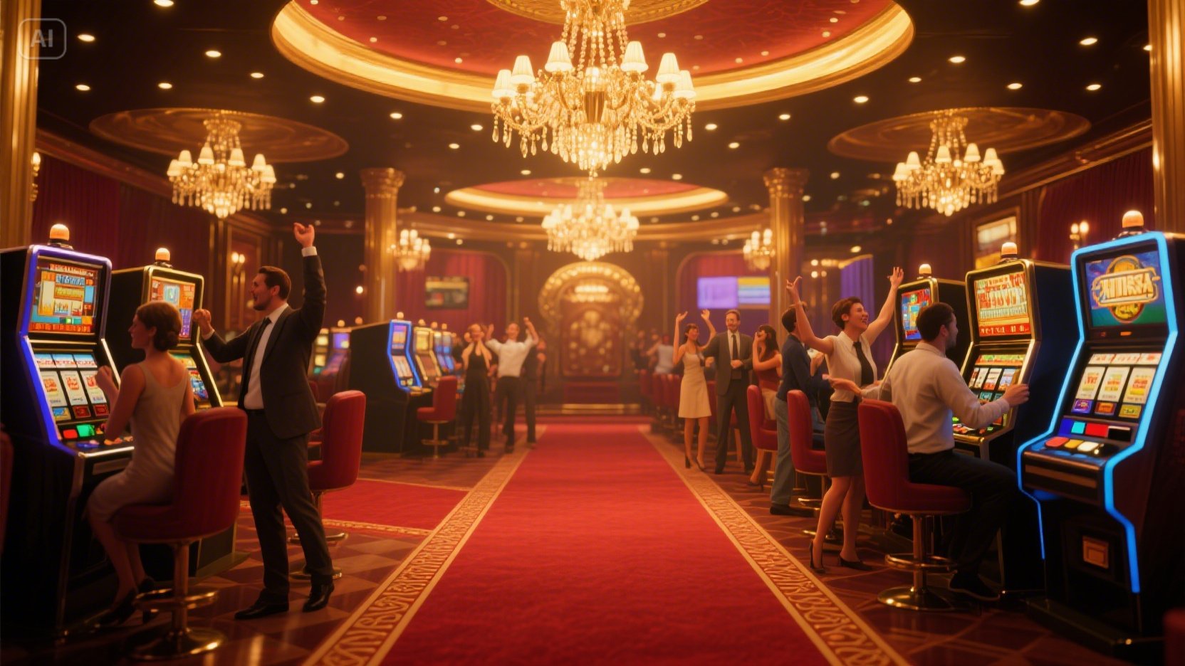 Casino Golden Palace Casino desktop and mobile interfaces